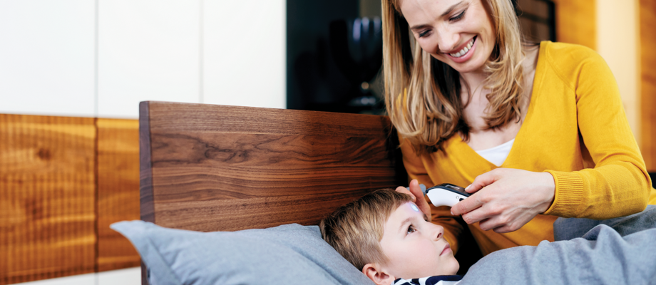 Das Thermometer Microlife NC 150 BT stellt über Bluetooth® eine Verbindung zur „Microlife Connected Health +“ App her und ermöglicht eine einfache Überwachung der Temperatur.